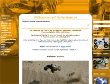 Tablet Screenshot of fighterteam.de